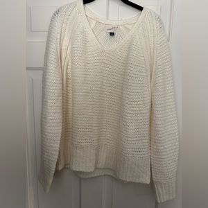 Universal thread off white sweater